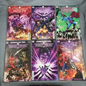 Knight Terrors Dawn of DC Comic Books Lot of 6 Asst Issues 2023 Superman